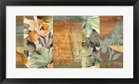 Framed Jungle I Print