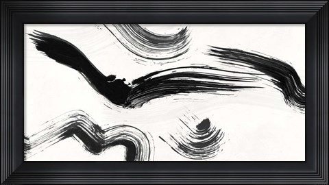 Framed Flight in the Wind Print