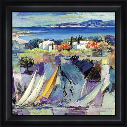 Framed Racconto Mediterraneo (detail) Print