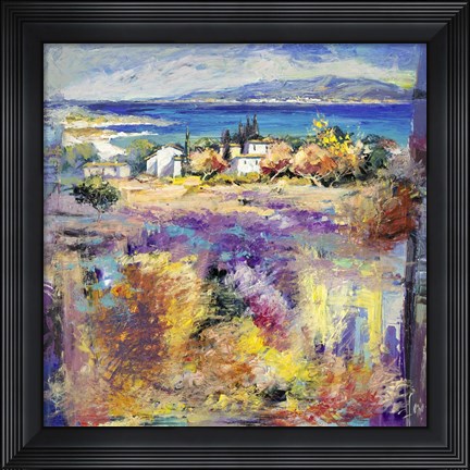 Framed Costa Mediterranea Print