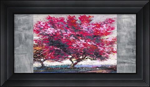 Framed Albero in Fiore Print