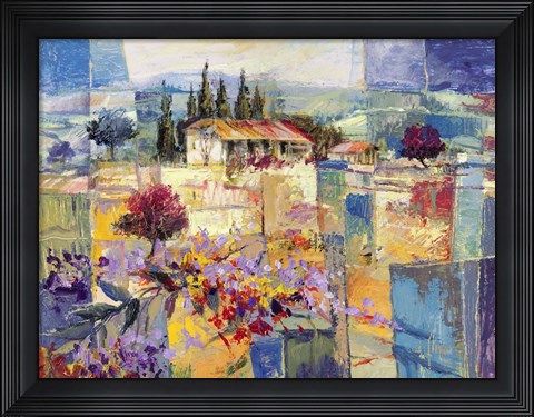 Framed Racconto d&#39;estate Print