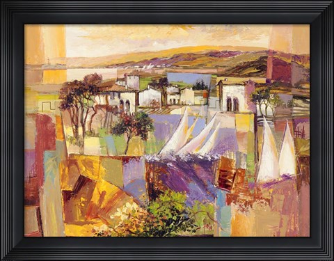 Framed Racconto Italiano Print
