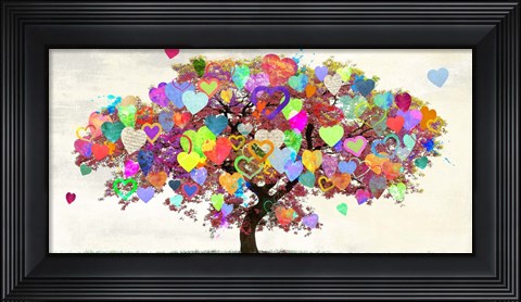 Framed Tree of Love Print