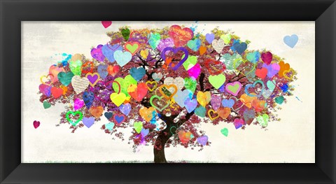 Framed Tree of Love Print