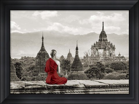 Framed Deep Meditation Print
