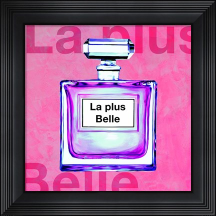 Framed La Plus Belle Print