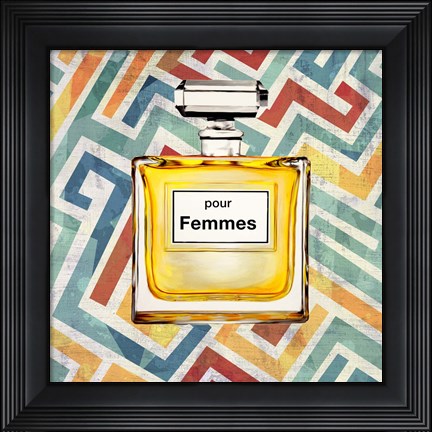 Framed Pour Femmes I Print