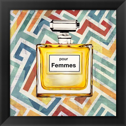 Framed Pour Femmes I Print