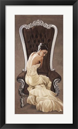 Framed Beautiful Queen I Print