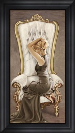 Framed Beautiful Queen II Print