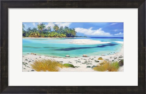 Framed Tropical Paradise Print