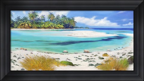 Framed Tropical Paradise Print
