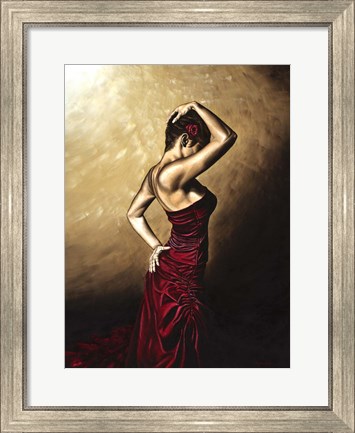 Framed Flamenco Woman Print