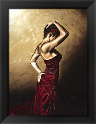 Framed Flamenco Woman Print