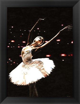 Framed Prima Ballerina Print