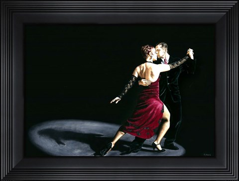 Framed Rhythm of Tango Print