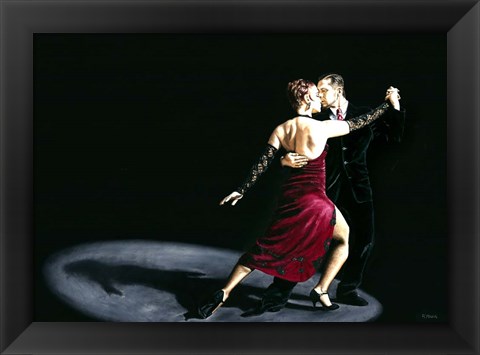 Framed Rhythm of Tango Print