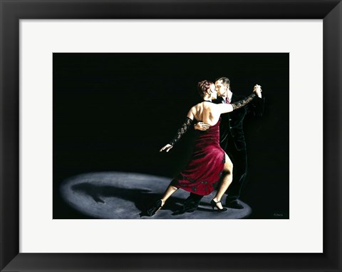 Framed Rhythm of Tango Print