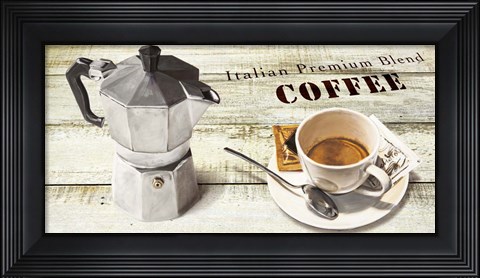 Framed Italian Premium Blend Print