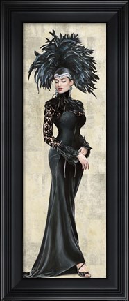 Framed Deco Princess II Print