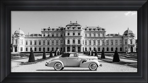 Framed At Belvedere Palace, Vienna Print