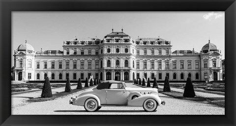 Framed At Belvedere Palace, Vienna Print