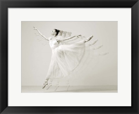 Framed Leaping Beauty Print