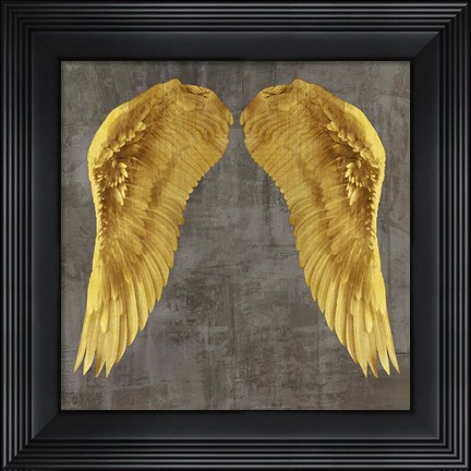 Framed Angel Wings I Print