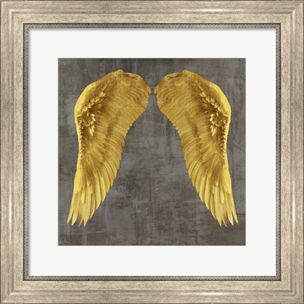 Framed Angel Wings I Print