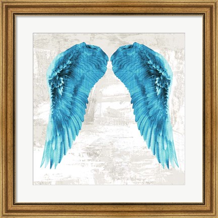 Framed Angel Wings II Print