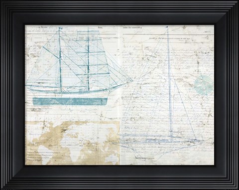 Framed Classic Sailing Print