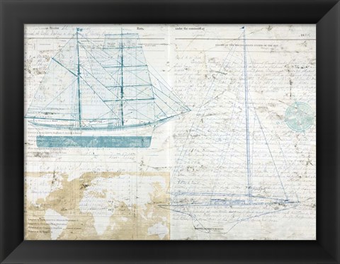 Framed Classic Sailing Print