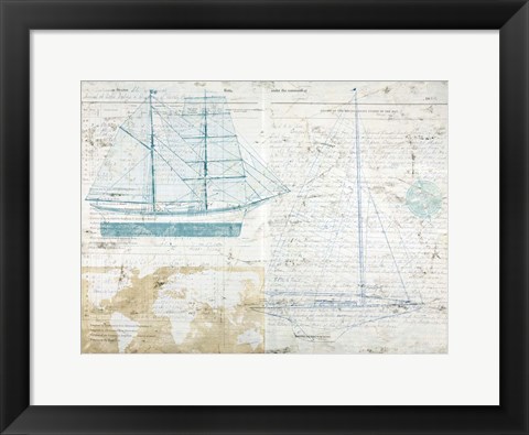 Framed Classic Sailing Print