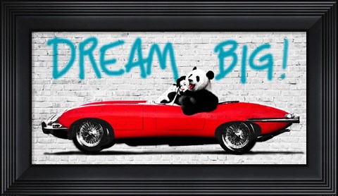 Framed Dream Big! Print