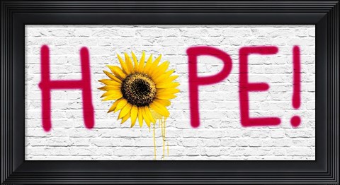 Framed HOPE! (New Orleans) Print