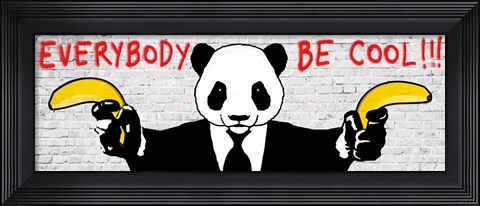 Framed Everybody Be Cool!!! Print
