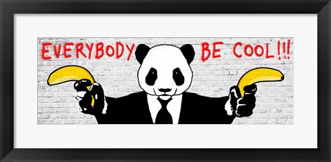 Framed Everybody Be Cool!!! Print