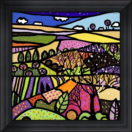 Framed Il Profumo dei Colori Print
