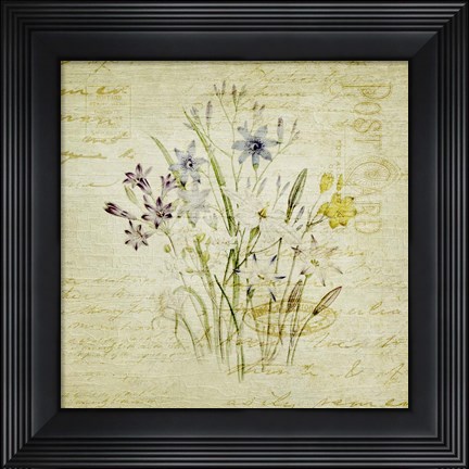 Framed Flower Print Four Print
