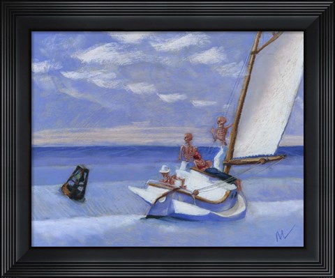 Framed Ground Skel Print