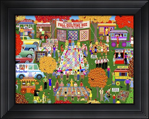Framed Quilting In The Square Print