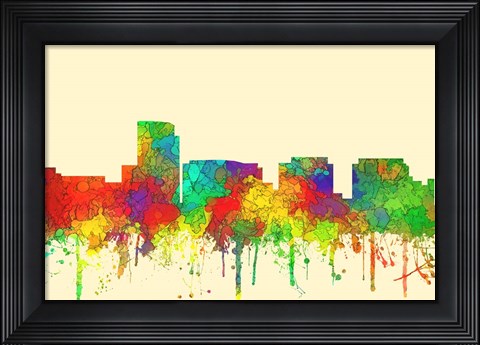 Framed Rosslyn Virginia Skyline-SG Print