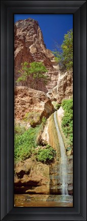 Framed Waterfall, Paradise Canyon, Grand Canyon National Park, Arizona Print