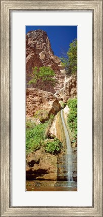 Framed Waterfall, Paradise Canyon, Grand Canyon National Park, Arizona Print