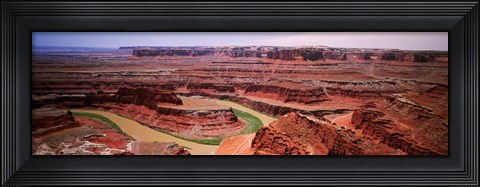 Framed Rock Formations on a Landscape, Canyonlands National Park, Colorado River, Utah Print