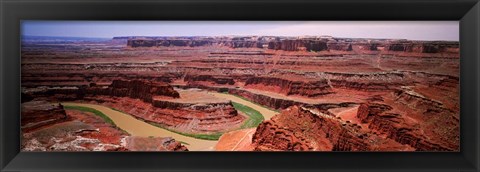 Framed Rock Formations on a Landscape, Canyonlands National Park, Colorado River, Utah Print