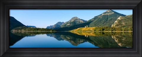 Framed Prince of Wales Hotel in Waterton Lakes National Park, Alberta, Canada Print