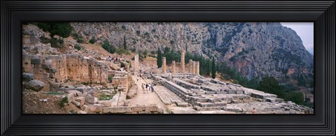 Framed Ruins of a Stadium, Delphi, Greece Print