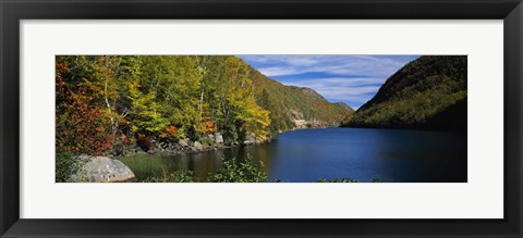 Framed View of Lower Cascade Lake, Keene, Essex County, New York State Print